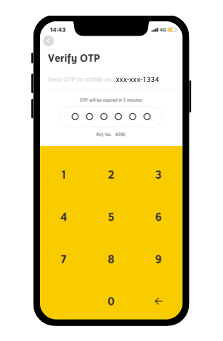 Verify OTP number