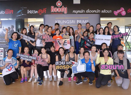 Get Fit and Firm with ‘KRUNGSRI PRIME’ and Yo Yossawadee 