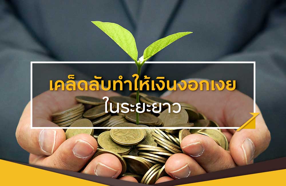 5 เคล็ดลับทำให้เงินงอกเงยในระยะยาว