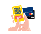 รับชำระเงินผ่านบัตรเครดิตด้วยการสแกน QR Code