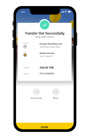 Transaction is successful