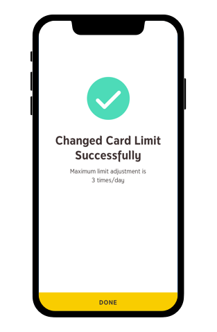 Change is completed