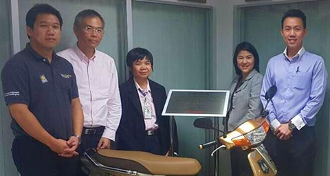 Transaction Banking visit Honda Sole Distributor